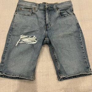 [W30]Levi’s 412 distressed Bermuda Jeans